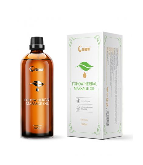 Эфирное массажное масло Herbal Oil Fohow, 200 мл